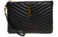 SAINT LAURENT Cassandre Matelassé A5 Pouch
