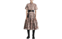 DIOR Short-Sleeved Dresses Women's Rose Pink