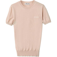 MIU MIU T-Shirt Women's Light Beige