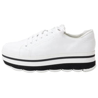PRADA Linea Rossa Low Top Casual Shoes Unisex White