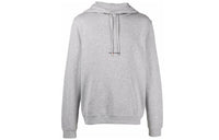 SAINT LAURENT Logo Printed Long-Sleeved Hoodie
