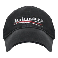 Balenciaga Political Campaign Distressed Cap 'Grey' 673320410B20107