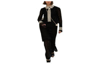 CHANEL Casual Long Skirts Women's Black