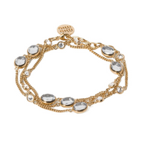 MIU MIU Metal Bracelets Women's Gold