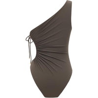SAINT LAURENT FW24 One Piece Swimsuit Women's Black