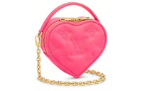 LOUIS VUITTON Pop My Heart Pouch Dragon Fruit Pink