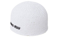 MIU MIU Headwrap Hat Women's White