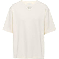 PRADA T Shirts Men Vanilla