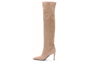 PRADA Knee-High Boots 8.5cm Women's Brown