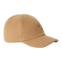Loro Piana Camel Hair Baseball Caps Men's Light Umber