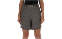 CELINE SS23 Casual Short Skirts Women's Dark Gray