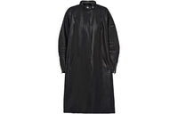 PRADA Leather Jackets Women's Black