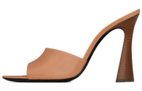 SAINT LAURENT Suite 105mm Leather Mules