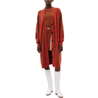 HERMES Cashmere Sweater Women's Red