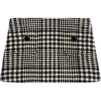 CELINE Trapeze Mini Skirt In Wool Tweed