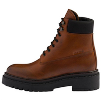 PRADA Re-Nylon Ankle Boots Women's Brown