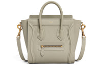 CELINE Luggage Women's Smoke Gray Green