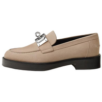 HERMES Hot Loafers 4cm Women's Beige