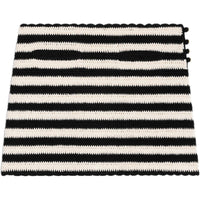 CELINE Striped Crochet Mini Skirt