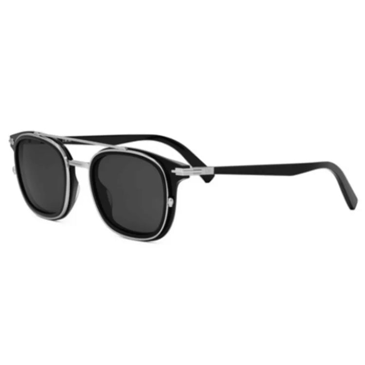 DIOR Acetate Metal Aviator Sunglasses Men's Black