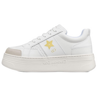 DIOR Star Platform Shoes Low Top Skateboard Shoes Women's White