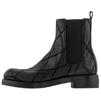 LOUIS VUITTON Agent Short Chelsea Boots Men's Black