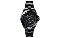 CHANEL PREMIERE Collection Wrist Watch Automatic Mechanical Movement Ceramic Strap 38mm Black Dial Women's Watch