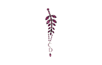 DIOR BY ERL Brooches Unisex Purple