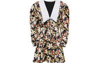 MIU MIU Long Sleeved Dress Women's Multicolor
