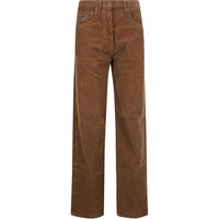 PRADA Wide Leg Corduroy Pants
