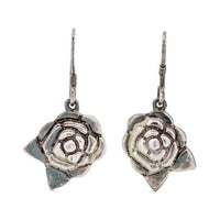 CHANEL 1990s Camélia Rose pendant Earrings