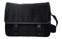 PRADA Nylon Shoulder Bag Crossbody Bag Regular Unisex Black