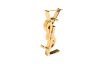 SAINT LAURENT Brass Earrings Women's Gold