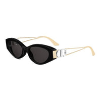 DIOR Acetate Metal Cat Eye Sunglasses Women's Black