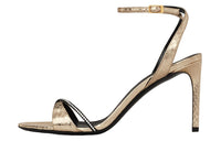 CELINE One Strap Sandals Women's Gold