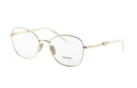 PRADA Eyeglass Frames Women's Gold