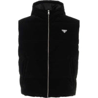 PRADA Enamel Triangle-logo Gilet