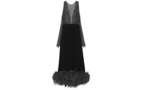 SAINT LAURENT Sleeveless Dresses Women's Black
