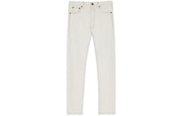 SAINT LAURENT FW22 Jeans Men's Ivory