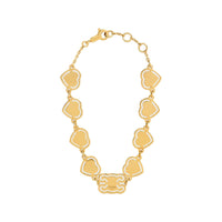 CELINE Cœur CELINE Bracelet In Brass With Gold Finish