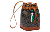 GOYARD Snoopy Co branded Petit Flot Canvas With Leather Bucket Bag, Shoulder Bag Women's