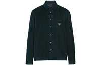 PRADA Shirts Men Dark Green
