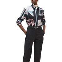 HERMES FW24 Shirt Women's Black