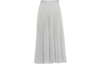 PRADA Casual Long Skirts Women's Silver Gray