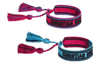 DIOR Wristbands Women's Bright Pink/blue