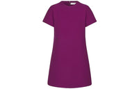 DIOR Short-Sleeved Dresses Women's Purple