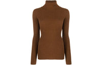 SAINT LAURENT FW21 Slim Fit Sweater Women's Camel