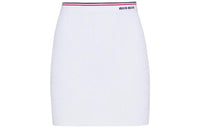 MIU MIU Casual Short Skirts Women's White