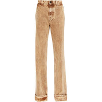 MIU MIU SS23 Jeans Women's Brown