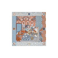 HERMES Silk Scarves Women's Multicolor